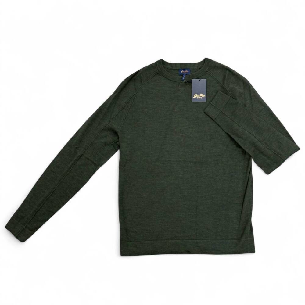 NEW GOODMAN men's mvp v notch sweater in garden